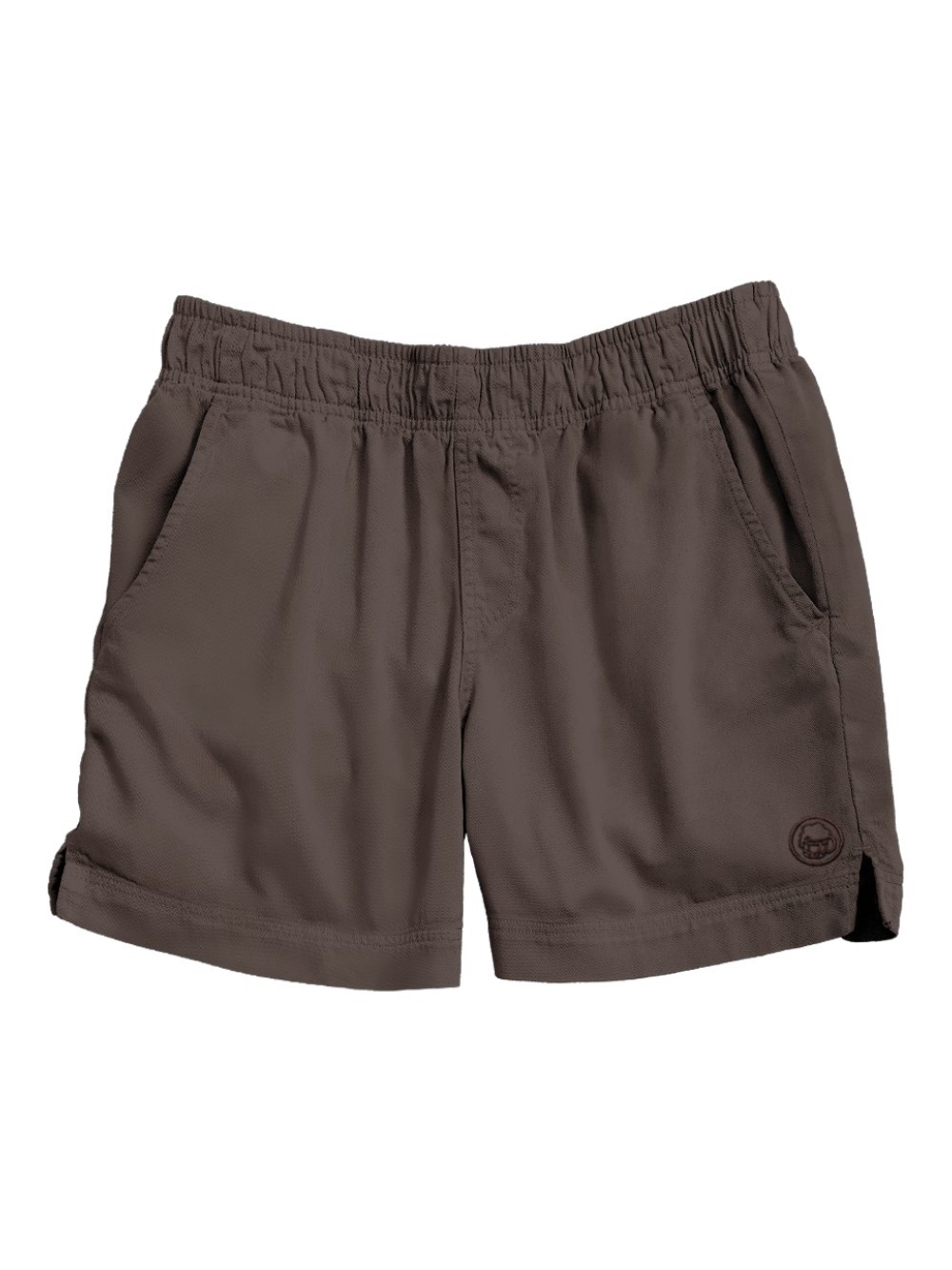 Womens Root Beer Dyed Shoreline Twill Shorts